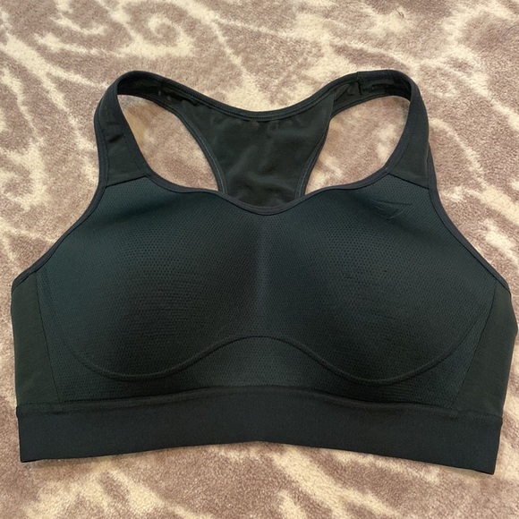Gymshark Lightweight High Support Sports Bra Forest Green - Picture 2 of 5